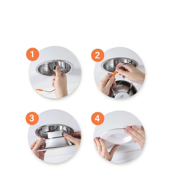HALO LED Recessed Lighting Dimmable Color Selectable-5