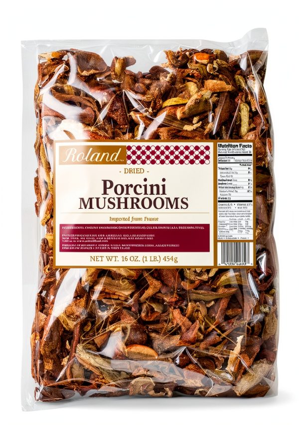American Roland Porcini Mushrooms Dried Wild Premium French-0