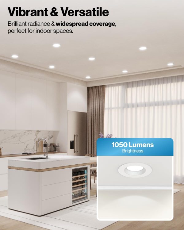Sunco LED Downlight Retrofit Dimmable 5000K Daylight-1