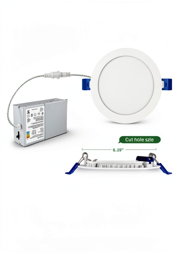 Zouzai LED Recessed Light Dimmable 5CCT Selectable Easy-4