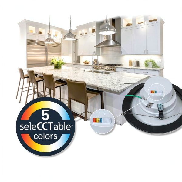 HALO LED Recessed Lighting Dimmable Color Selectable-4