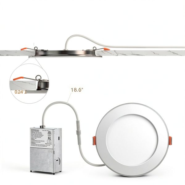 Amico LED Recessed Light Night Light 5CCT IC Rated-4