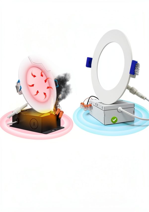 Zouzai 5CCT Dimmable LED Recessed Lighting Easy Install-6