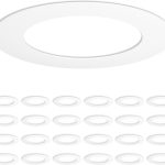Amico Goof Rings Matte White Black Cover Drywall Ceiling-0