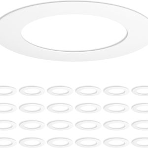 Amico Goof Rings Matte White Black Cover Drywall Ceiling-0