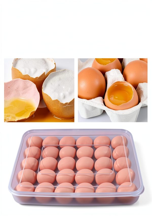 Deviled Egg Containers 77-Life 2-Pack 60-Egg Clear Stackable Tray-2